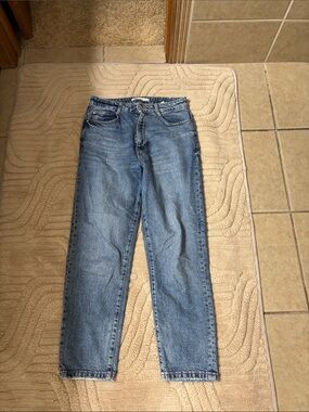 Zara Mid Wash Blue Denim Jeans